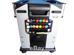 Playcraft Sport Junior 2-in-1 Air Hockey and Pool Table Game Room Recreation