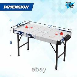 Point Games Air Hockey Table for Kids Electric Powered Air Hockey Game