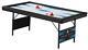 Polar Blast 6 Air Hockey Table with Folding Legs for Easy Storage and