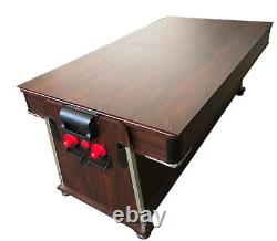 Pool Table 7ft + Air Hockey + Table Tennis + Table Mattew with Benches