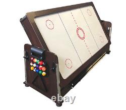 Pool Table 7ft + Air Hockey + Table Tennis + Table Mattew with Benches