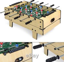Pool Table Billiards Air Hockey Foosball Table Tennis Pingpong Arcade 4in1 mini