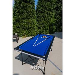 Pop Up Folding 6 Pool Table