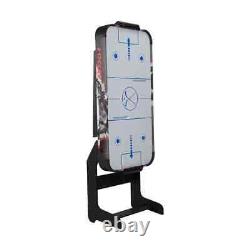 Portable Air Hockey Table Top Foldable Legs Thrilling Indoor Game Night Fun U1
