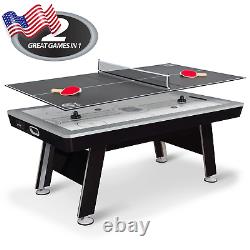 Power Play Air Hockey Table with Table Tennis Top 80 Inch FREE SHIPPING