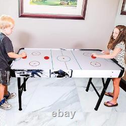 Power Play Electric Powered Air Hockey Game Table