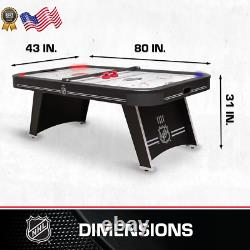 Power Play Pro 84 Indoor Air Hockey Table with Overhead Projection LED Scoring