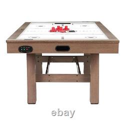 Premium Air Hockey Table with High End Blower, 84, Wood Finish