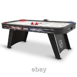 Pulse 80 Indoor Air Hockey Table with LED Scoring and Power Corners