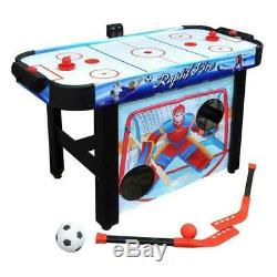 Rapid Fire 42 In. 3-In-1 Air Hockey Multi-Game Table