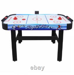 Rapid Fire BG1157M 42-in 3-in-1 Air Hockey Multi-Game Table + Kids Soccer Target