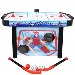 Rapid Fire BG1157M 42-in 3-in-1 Air Hockey Multi-Game Table + Kids Soccer Target