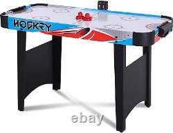 Raychee 48In Air Hockey Table for Kids and Adults, Portable Hockey Table WithLed S