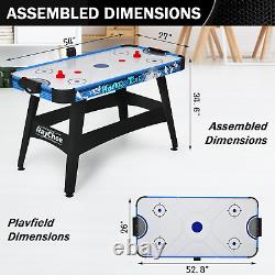 Raychee 54 Air Hockey Table, Indoor Powered Hockey Game Table With2 Pucks, 2 Push