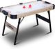 Raychee 58In Folding Air Hockey Table, LED Electronic Scoring Sports Hockey Game
