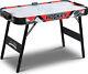 Raychee Foldable Powered Air Hockey Table, 48 Mid-Size Indoor Hockey Table Spor