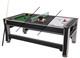 Rotating Swivel Air Hockey Billiards Pool Table And Table Tennis 3-In-1 NEW