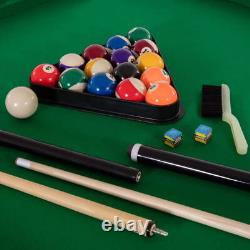 Rotating Swivel Air Hockey Billiards Pool Table And Table Tennis 3-In-1 NEW