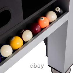 Rotating Swivel Air Hockey Billiards Pool Table And Table Tennis 3-In-1 NEW