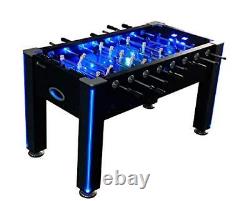 S Azure LED Table LED Light Up Foosball Table