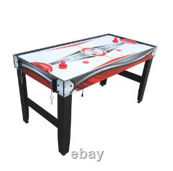 SPORTS GAME TABLE 3-In-1 Table Tennis Basketball Air Hockey Accessories Included