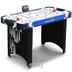 SereneLife 48 Air Hockey Game Table with Digital LED Scoreboard, Puck Dispenser