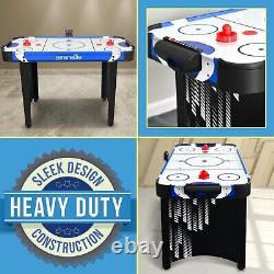 SereneLife 48 Air Hockey Table with Pucks and Pushers Accessories