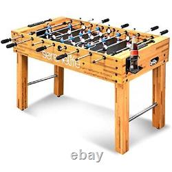 SereneLife 48in Competition Sized Foosball Table, for Home, Arcade Game Room