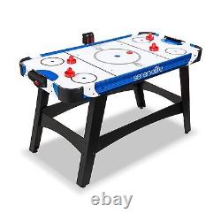 SereneLife 58 Air Hockey Game Table with 2X Stronger Motor, Digital LED Scor