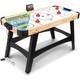 Serenelife 54 Air Hockey Game Table with 2X Stronger Motor, Light-up Scoreboard