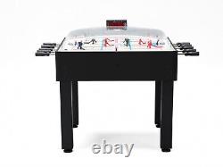 Shelti Breakout Dome Bubble Rod Hockey Game Table Black