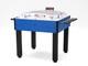 Shelti Breakout Dome Bubble Rod Hockey Game Table Blue