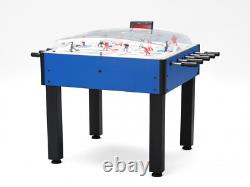 Shelti Breakout Dome Bubble Rod Hockey Game Table Blue