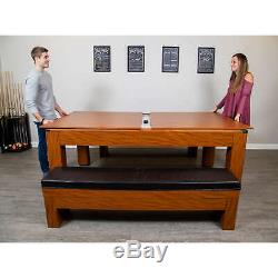 Sherwood 7-ft Air Hockey Table withBenches