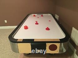 Slightly Used Casual Air Hockey Table With Pucks and Paddles