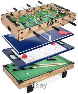 Sport Squa HX40 40 inch Table Top Air Hockey Table for Kids and Adults NEW