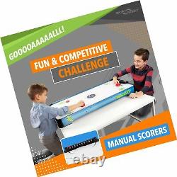 Sport Squad HX40 40 inch Table Top Air Hockey Table for Kids and Adults Ele