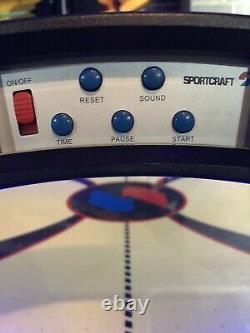 Sportcraft Air Powered Turbo Hockey Table with Lights