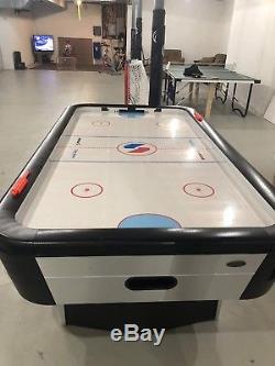 Sportcraft Turbo Air Hockey Table with Electronic Automatic Scoreboard
