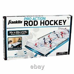 Sports Tabletop Rod Hockey Game Gameroom Ice Hockey Table Game for Kids + Adults