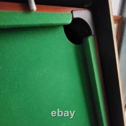 Sportscraft Pool/Air Hockey Table With Game Pieces (5' × 3')