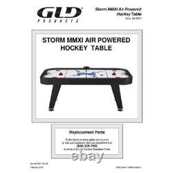 Storm MMXI 7 ft. Air Hockey Table