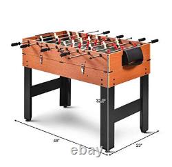Sunil Foosball Air Hockey Pool Table 48 3-in-1 Multi Combo Game Table
