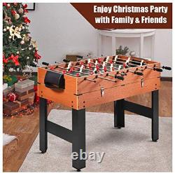 Sunil Foosball Air Hockey Pool Table 48 3-in-1 Multi Combo Game Table