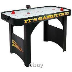 Sunnydaze 4-Foot Air Hockey Table, Sports Game for Arcade Room Includes