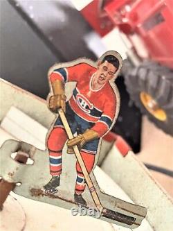 TABLE HOCKEY by EAGLE TOYS Rare 1950'S NHL PLAYMAKER