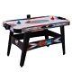 TRIUMPH SPORTS USA Fire'n Ice LED Light-Up 54 Air Hockey Table Includes 2 L