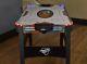 TRIUMPH SPORTS USA Fire'n Ice LED Light-Up 54 Air Hockey Table Includes 2 LED