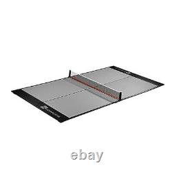 Table Tennis Tables Multiple Styles, Gray & Black (Midsize Conversion Top)