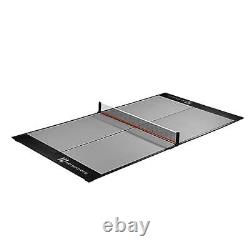 Table Tennis Tables Multiple Styles, Gray & Black (Midsize Conversion Top)